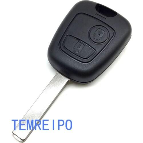 2 buttons Remote Car Key Case Shell Fob For Citroen C2 C3 C4 Pluriel C4 C5 C8 Xsara Picasso
