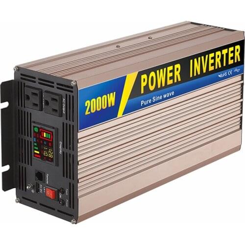 2000W Sine Wave/off-grid/car Inverter Outdoor Power 12/24/48V Multiple Protection Functions With CE ROSH Certification