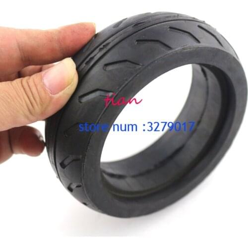 Free shipping 5 inch solid tire for balancing car, electric skateboard , Trolley Cart , baby carriage 5 inch rubber tyre