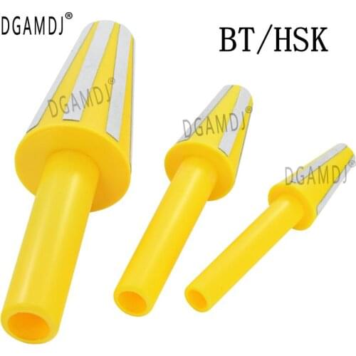 Free shipping BT Spindle Taper Wiper BT50 BT30 HSK Cleaner HSK63F Tool Holder Cleaner BT40 Collet Chuck Tool Parts for CNC Tools