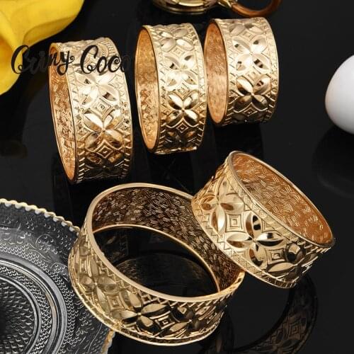 Cring Coco Hawaiian Polynesian Bangle Trendy Gold Plated Samoa Marshall Ethnic Tribal Drum Jewelry Bracelets Bracelet for Women