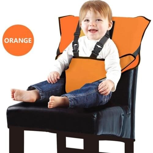 Baby Portable Seat Kids Feeding Chair for Child Infant Safety Belt booster Seat Feeding High Chair Harness chair binding belt