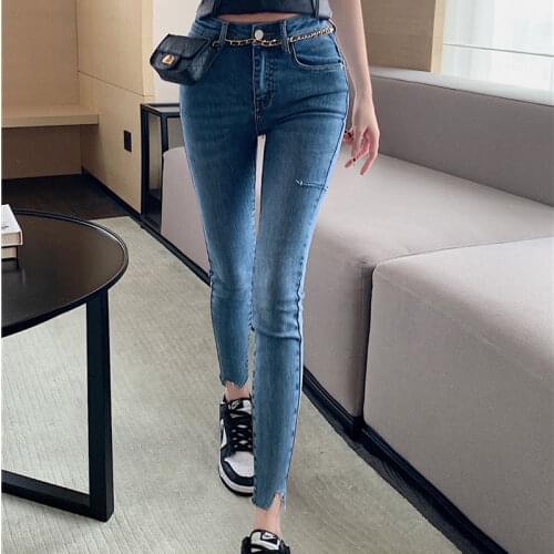 IKALVEN Womens Stretch Jeans