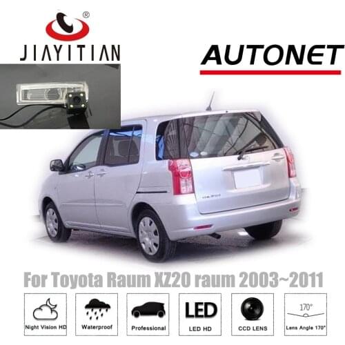 JIAYITIAN rearview camera For Toyota Raum XZ20 raum 2003~2011/CCD/Night Vision/Backup Camera license plate camera Reverse Camera