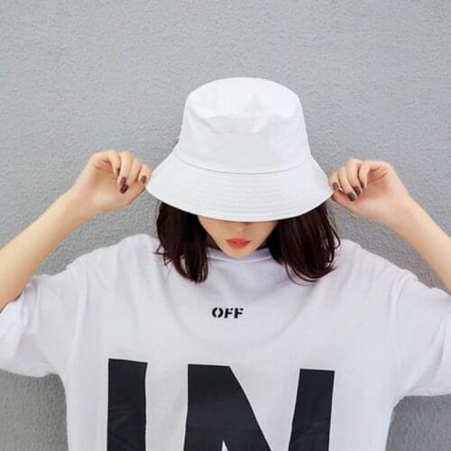 News Fashion Women Hat Men Fisherman Hat Wild Spring Summer Sun Protection Cap Outdoors Unisex Sunscreen Bucket Cap