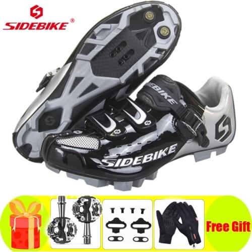 SIDEBIKE Men Cycling Shoes Sapatilha Ciclismo Mtb Sneakers Women Mountain bike Racing Professional Bicycle Breathable Shoes