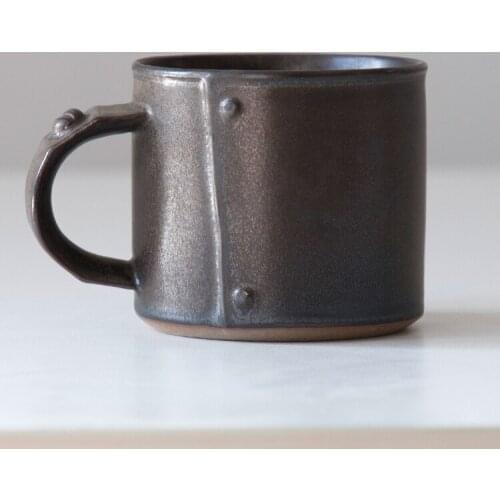 Creative Round Reusable Mug Coffee Cups Milk Minimalist Modern Art Mug Nordic Style Canecas Divertidas Household Product BL50MKB