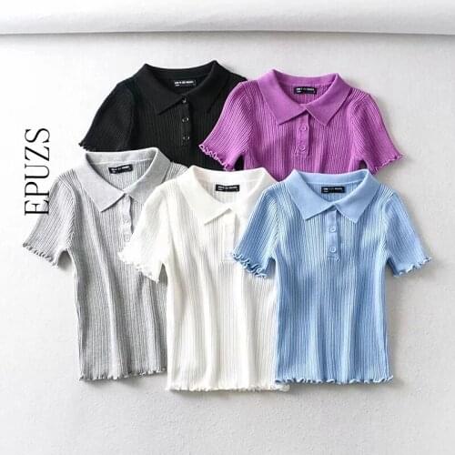 Summer Sexy crop top women short sleeve white t shirt solid cropped shirts mujer streetwear women clothes ladies tee shirt femme