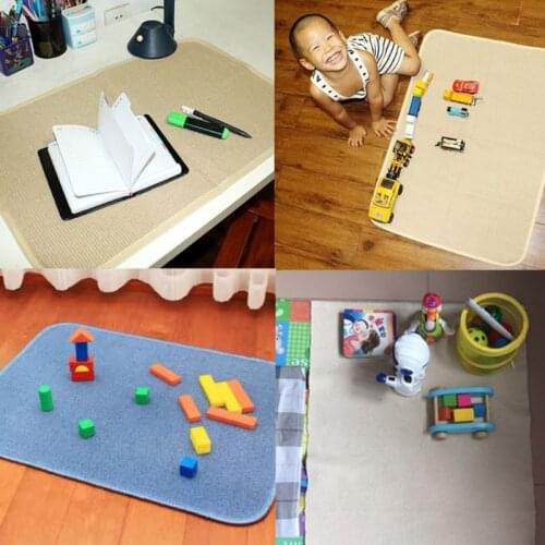 New Playing Mat Working Rug Small Montessori Materials Accessories Table Mat Y4UD
