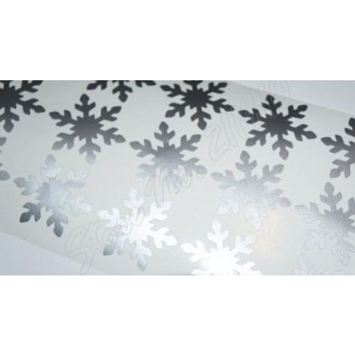 Christmas Decor 42 Snowflake Stickers Envelope Seal Invitation Seals Party Window sticker Removable vinyl Wall Decal B307