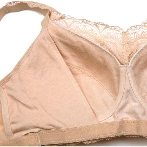 85A-90C Mesh Special Fake Breast Bra Underwear Without Steel Ring Women Mammectomy Postoperative Prosthesis Bras