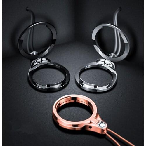 Universal Metal Phone Holder Stand Foldable Mobie Phone Stand Holder Ring Universal Accessories For IPhone For Xiaomi Phone