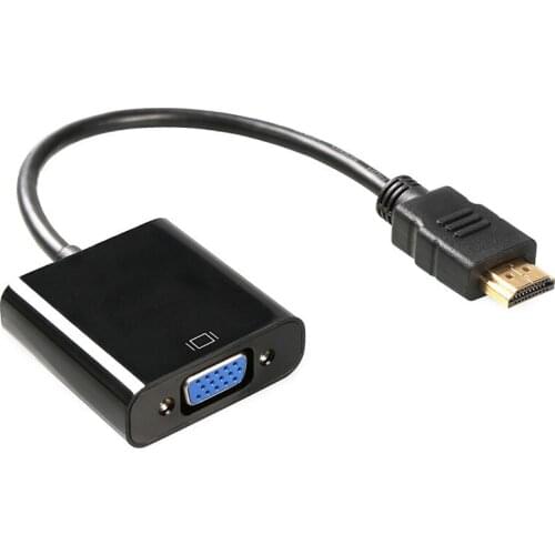 CHIPAL DP To VGA Video Adapter 1080p Converter Male Display Port To Female VGA Cables Displayport To VGA DLLE DP Adapter