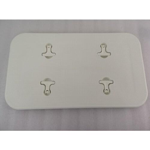 620*355*35mm White ABS Plastic Non-Skid Access Inspection Deck Hatch Marine Boat Yacht 0549