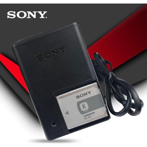 1pc/lot Sony Original NP-BK1 NP BK1 Camera Battery DSC W190 S750 S780 S950 S980 W370 W180 DSC-W190 S750 DSC-S780 + Charger