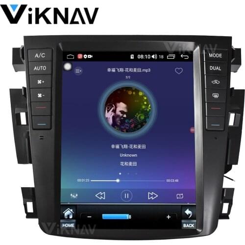 Android car autoradio Tesla style multimedia player for Nissan teana 2003-2007 car radio stereo DVD player 2din