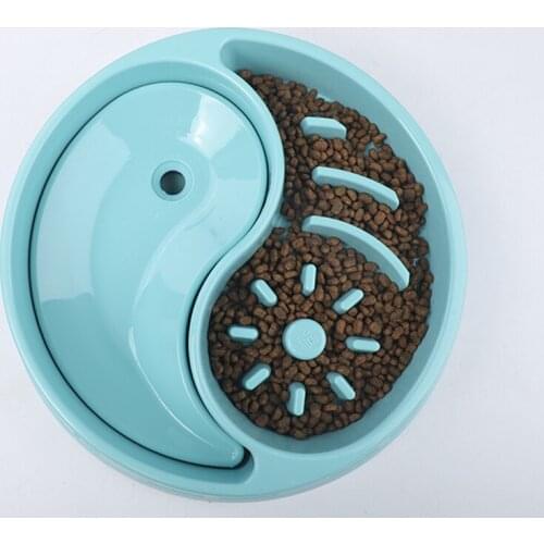 Apet Dog Feeding Food Bowls Slow Down Eating Feeder Prevent Obesity Dogs Supplies