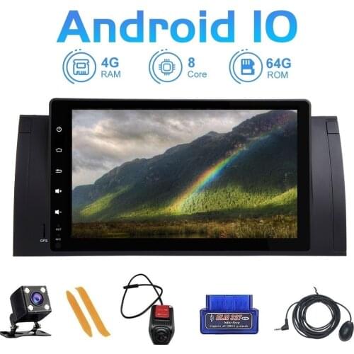 ZLTOOPAI 9" Android 10 Auto Radio For BMW 5 series E39 X5 E53 M5 7 Series E38 Intelligent Multimedia Player GPS Navigation IPS