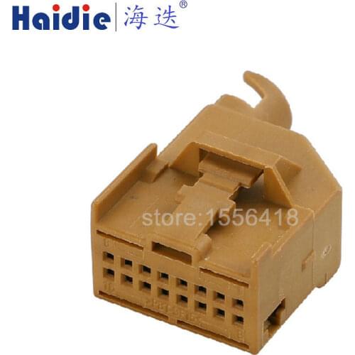 2sets 16pin auto wiring harness plug 8E0 972 416 A cable electric unsealed plug connector 8E0972416A
