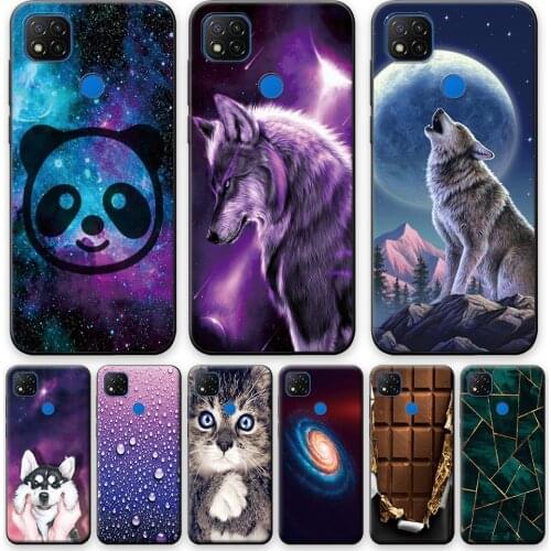 Redmi 9C Case Cover For Xiaomi Redmi 9C Case Silicone TPU Soft Phone Case For Xiaomi Redmi 9C 9 C Redmi9C Case Back Bumper 6.53"