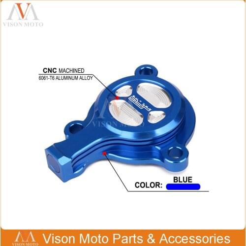 CNC Billet Aluminum Oil Filter Cap Cover For Yamaha WR250R WR250X WR 250R 250X 2007-2020 Motorcycle