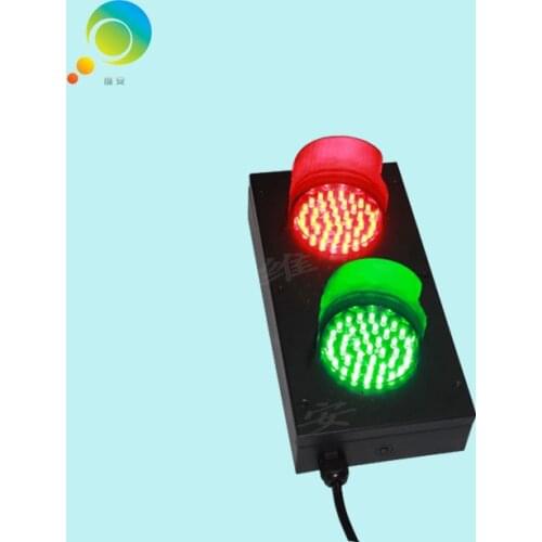 High quality cold-rolled plate mini LED traffic signal light 82mm lamp red green traffic light sale
