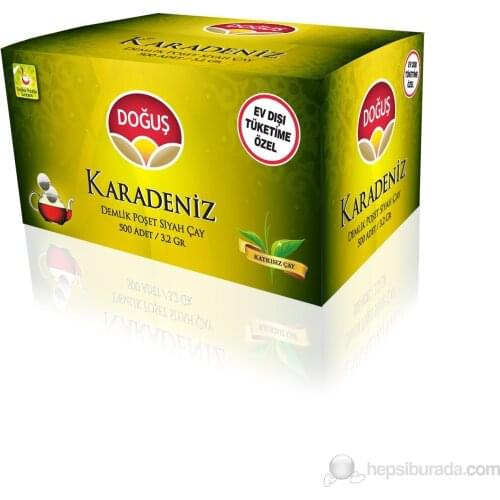 PERFECT WITH A WONDERFUL DRINK Dogus Royal Breakfast Teapot Tea Bag 500 Pieces X3,2 gr FREE SHİPPİNG