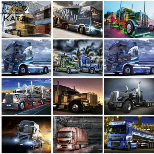 Big Truck Picture Diamond Painting Car Embroidery Crossing Diy Vehicle Mosaic Art Gift Cross Stitch Home Decoration