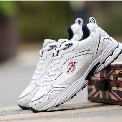 BONA New Man Running Shoes for Men Lace Up Men Sport Shoes Leather Outdoor Jogging Sneakers Comfortable Zapatillas Sports Shoes