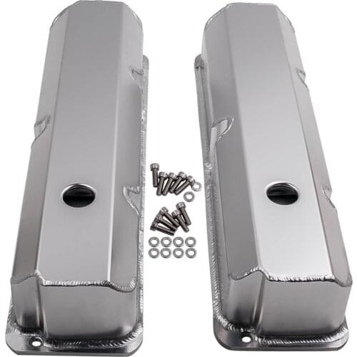 Aluminum Tall Valve Covers For Ford FE BBF 332 352 360 390 406 413 427 1958-1976 2PCS