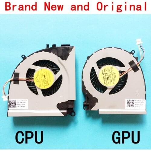 New laptop CPU cooling fan Cooler radiator for Dell Inspiron P57F