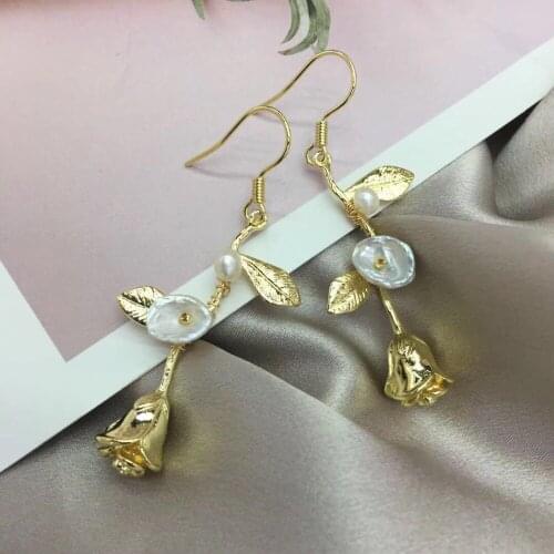 OKNAWA Women's Gold Earrings