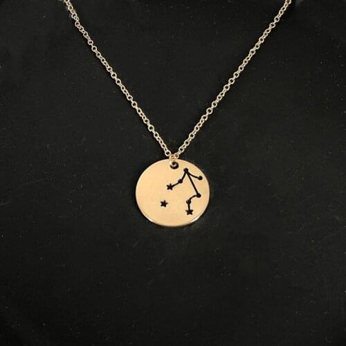 Libra constellation necklace Handmade Zodiac Constellation Necklace Zodiac Jewelry For The Mothers' Day Gift