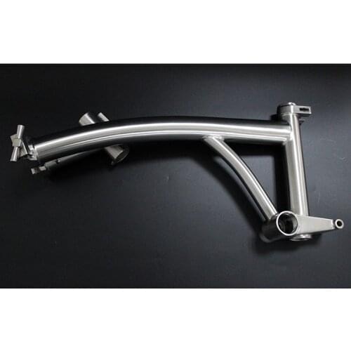 FOLDING BIKE FRAME GR9 TI3AL2.5V titanium alloy for brompton