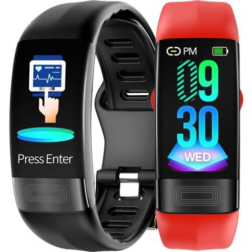 ECG PPG Smart Bracelet Blood Pressure Heart Rate Monitor Smart Band Fitness Tracker IP67 Waterproof Sport Smartband
