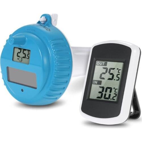 Solar Floatable Swimming Pool Thermometer for Wireless SPA Float Digital Measure
