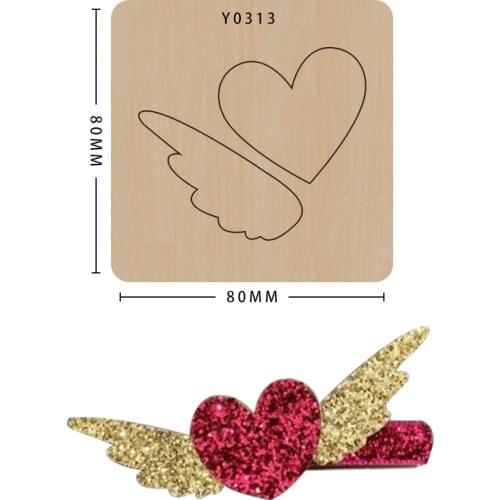 Diy Hairpin Cutting Dies Template Scrapbook Suitable For Common Die Cutting Machines On The Market