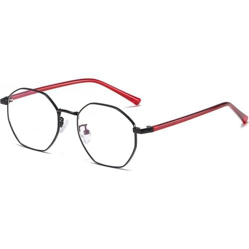 Glasses Frame Women Rose Gold Myopia Eye Glass Prescription Eyeglasses Frames Optical Eyewear Spectacle Frames Acetate Leg Alloy
