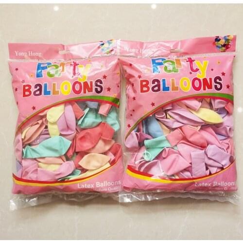100pcs 10 inch macaron latex balloons multi-occasion sales promotion balloons wedding party decoration candy color balloons