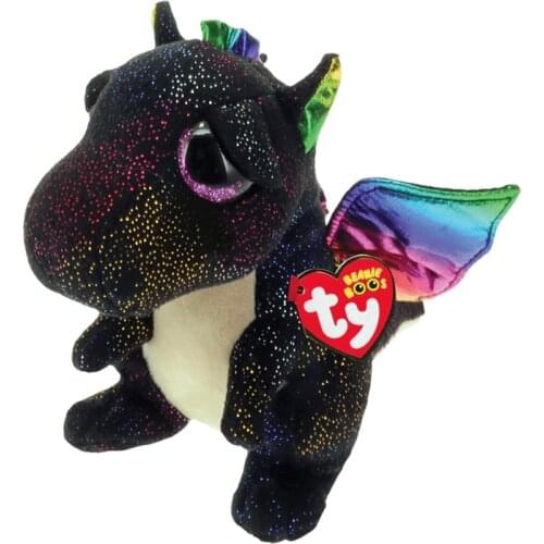 15CM Ty Big Eye Beanie Plush Animal Doll Stuffed Plush Toys Unicorn Soft Animal Plush Collectible Toy Children Gift