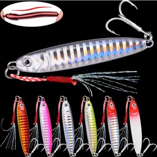 6pcs/lot S Style Slow Metal Jig Lure Pesca 15g 20g 30g S Shape Shore Cast Spoon Sinking Slow Sea Lures Hard Bait Fishing Tackle