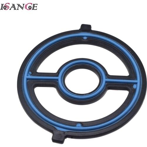 Engine Oil Cooler Adapter Seal Gasket LF02-14-700 For Mazda 3 5 6 Speed 3 6 CX-7 CX7 Tribute Mariner & Ford Escape Transit