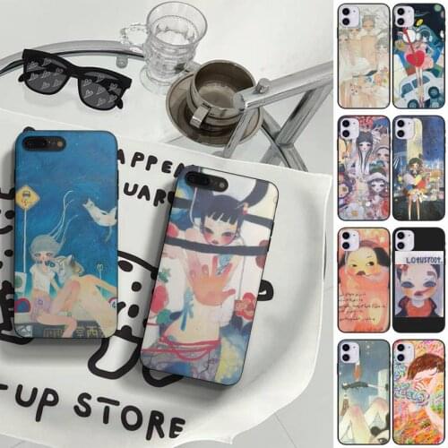 Aya Takano Phone Case Fundas Shell Cover For Samsung A51 A52 A71 A72 A80 A91 A20E A32 A31 A21 A11