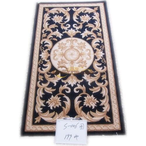 Wool carpets for living room plush rug Blanket FrenchCircular Large Knittingcarpet livingroom mat3d carpet3d carpet