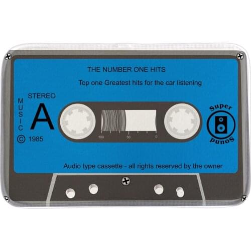 Home Decor Doormats Blue Cassette Tape Printed Mat Indoor Bathroom Door Mats Short Plush Fabric Floor Mats