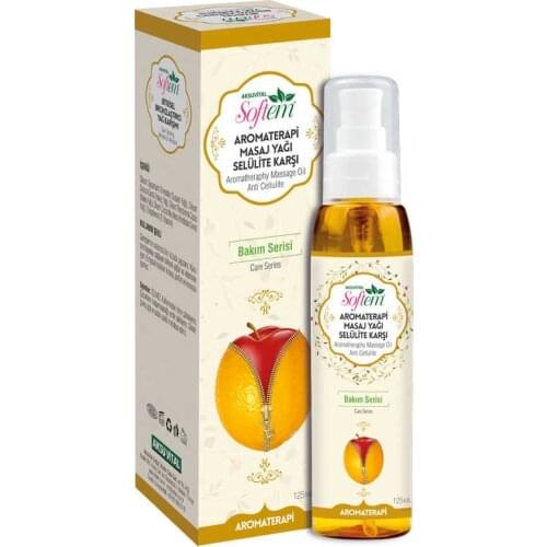 Aksu Vital Softem Massage Oil Against Cellulite 125 ml Anti Cellulite Natural Useful Healthy Nutritious Pure Organic Liquid