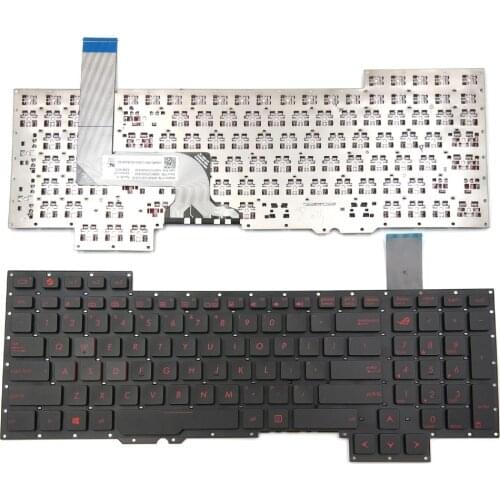New Laptop Keyboard for Asus G751 G751J G751JL G751JM G751JT G751JY GFX71J GFX71JT GFX71JY Series without frame without backlit