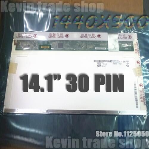 Original A+ B141PW04 V.1 LTN141BT10 LP141WP2 TPA1 Laptop LED LCD Screen for DELL E6410 30PIN Display matrix