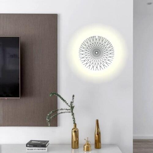 Modern LED Ceiling Lamp Living Room Wall Lights Bedroom Creative Ceramic Lampshade LED Chandelier Lighting Fixtures