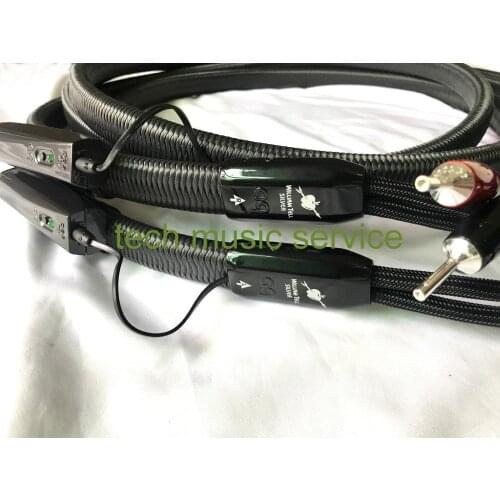 Tech music service--William Tell SILVER (ZERO) speaker cable with 7V Carbon DBS